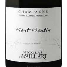 Champagne Nicolas Maillart Mont Martin Pinot Meunier Premier Cru 0.75L 2019