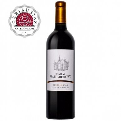 Chateau Haut Bergey Pessac Leognan AOC 2010 0,75L