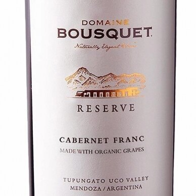 Domaine Bousquet Reserva Cabernet Franc Tupungato Mendoza 2020 0,75L 1